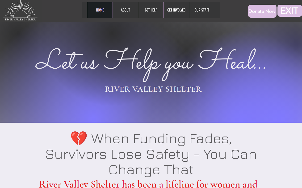 The Thrift Store website preview