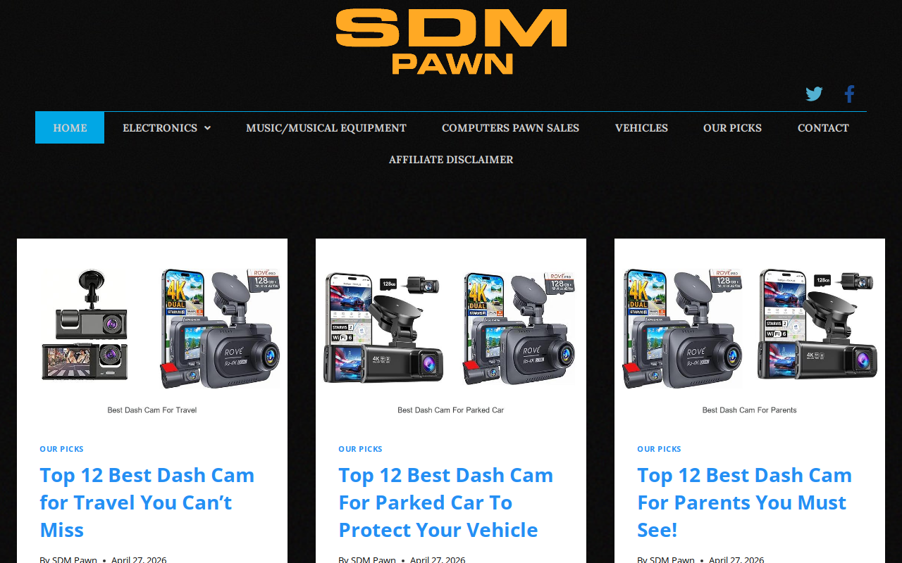 SDM Pawn website preview