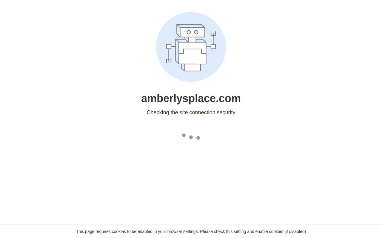 Amberly's Place Thrift Shoppe website preview