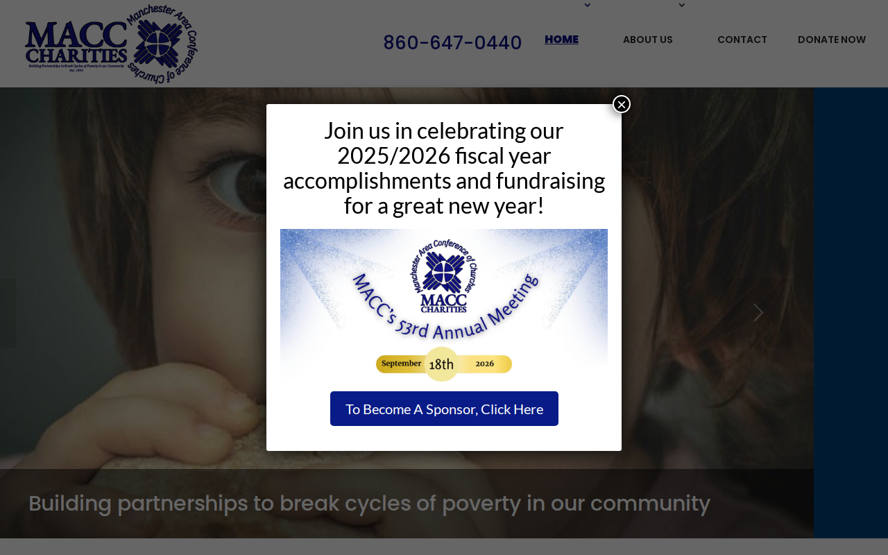 Community Threads Thrift Shoppe website preview