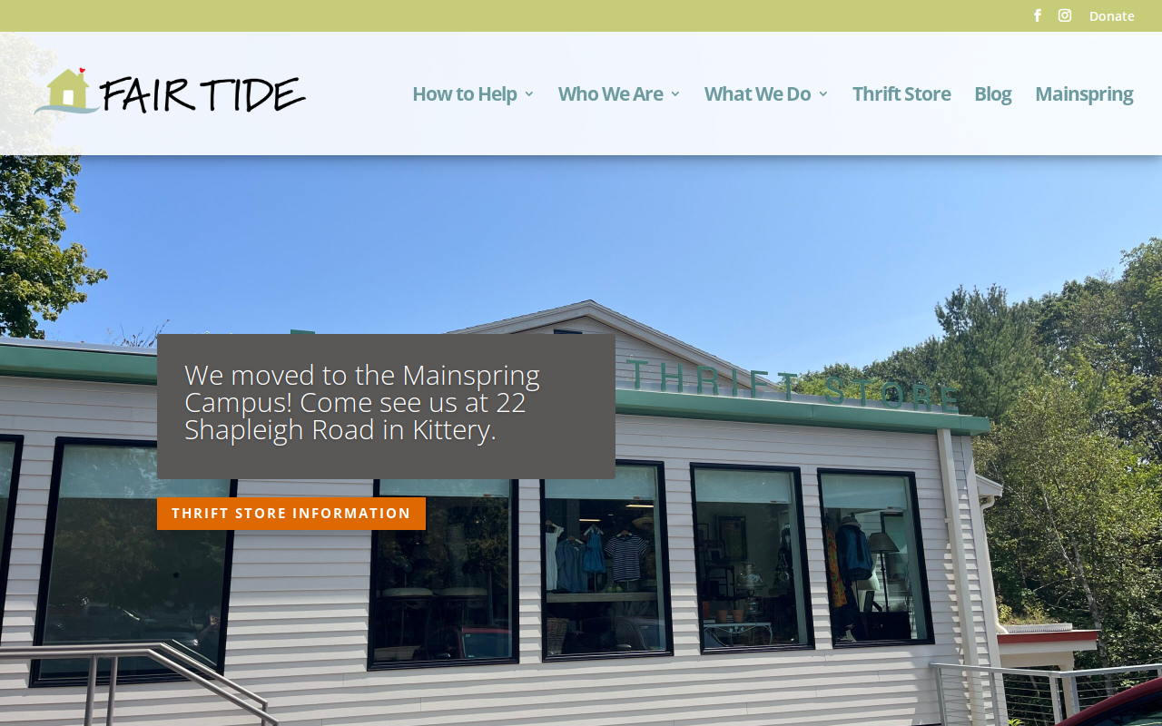 Fairtide website preview