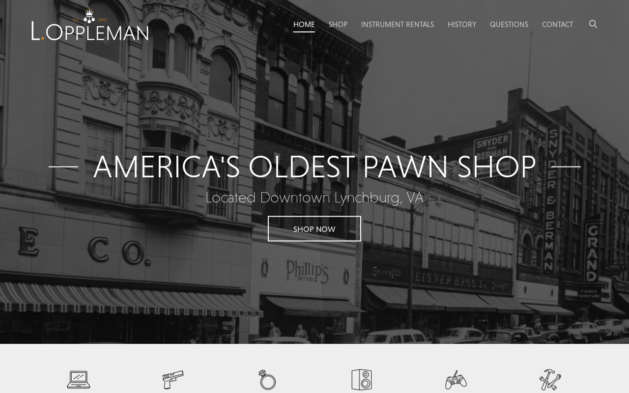 King Pawn website preview