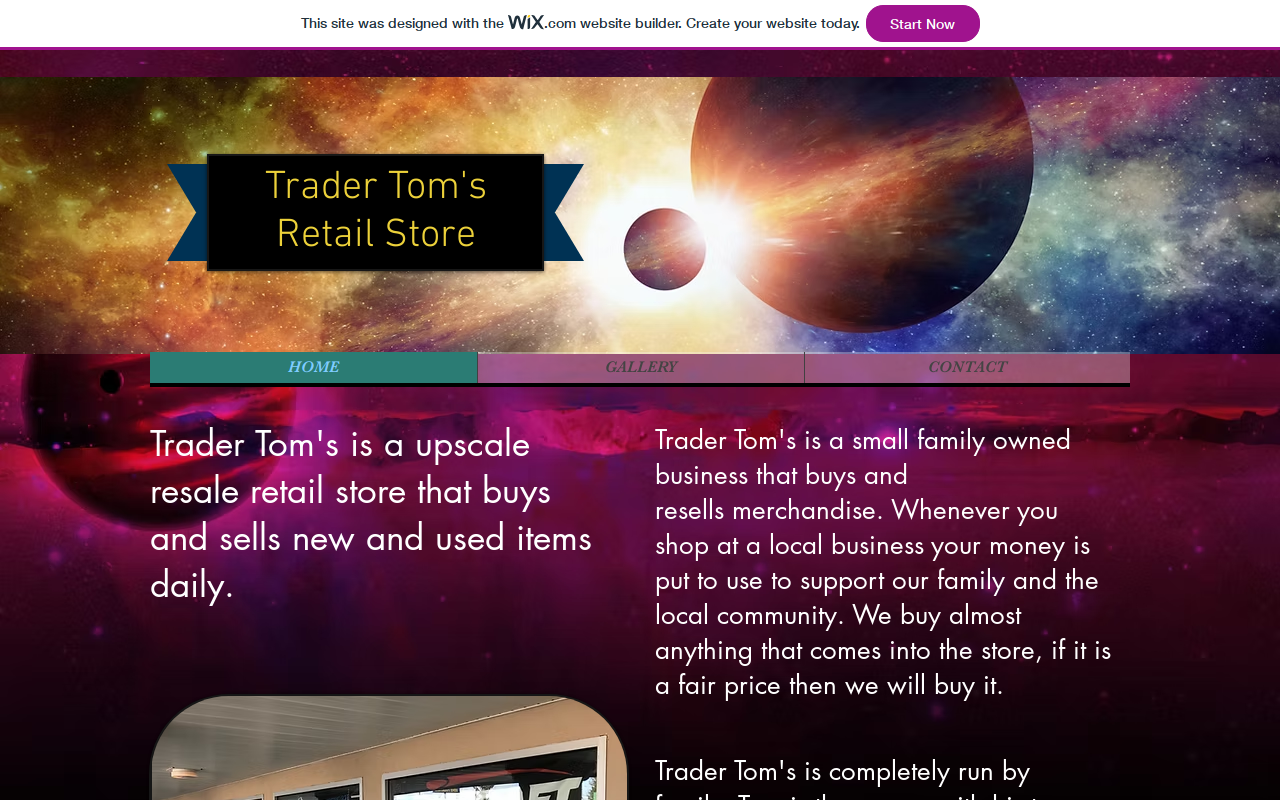 Trader Toms website preview