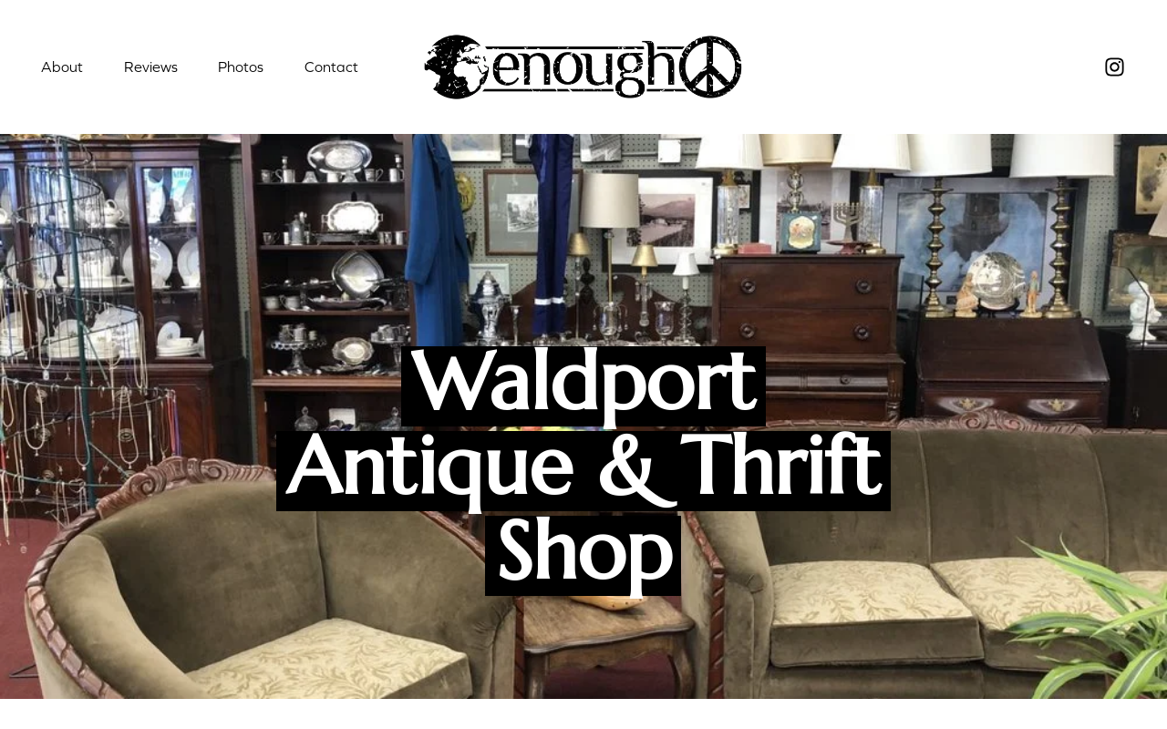 Enough website preview