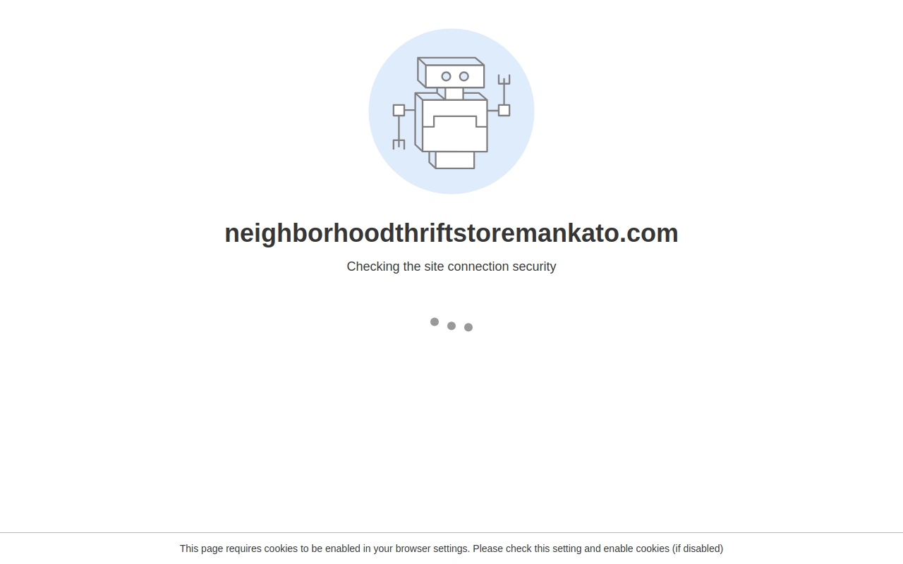 Neighborhood Thrift Store website preview