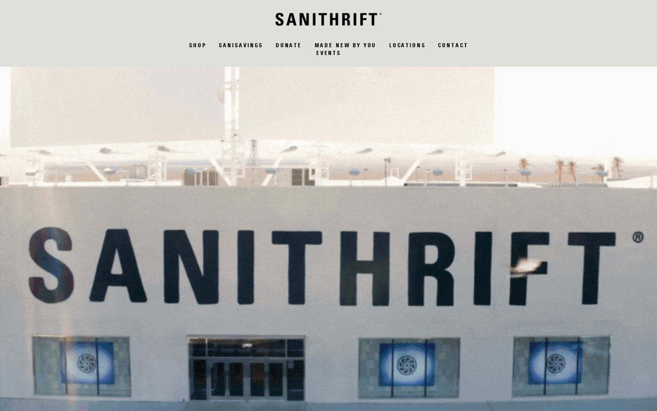 Sanithrift Country Mart website preview