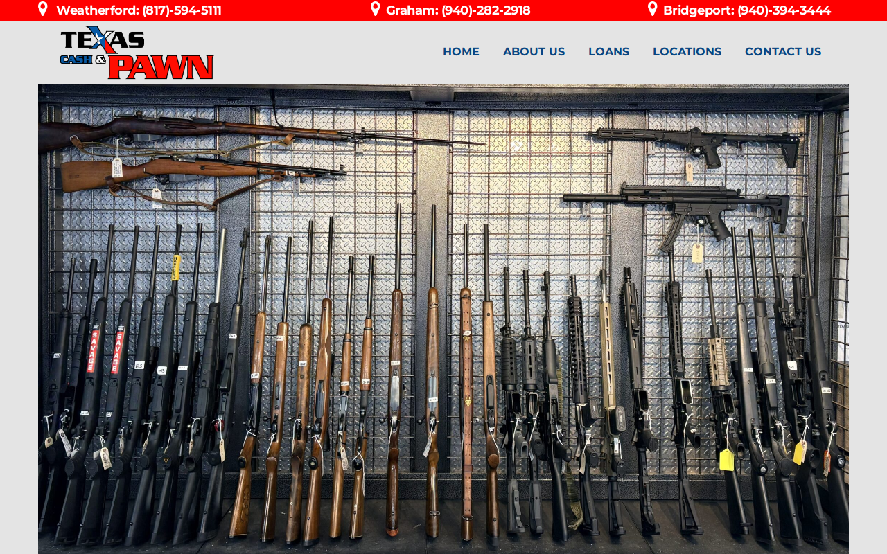 Texas Cash & Pawn website preview