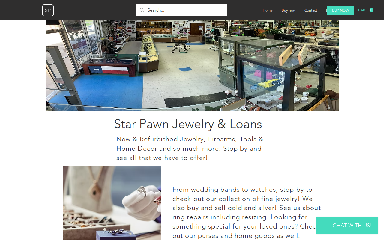 Star Pawn website preview