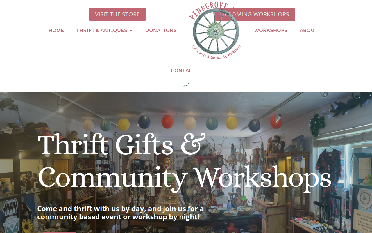 Penngrove Hub website preview