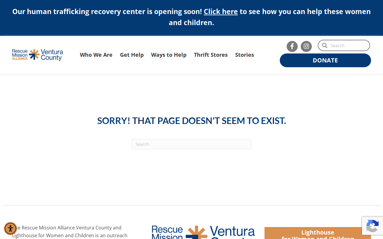 Oxnard Superthrift Store website preview