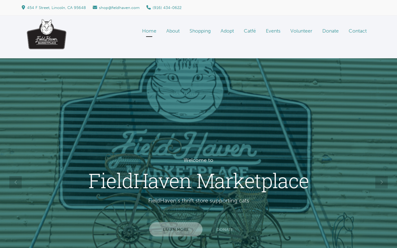 FieldHaven Marketplace website preview