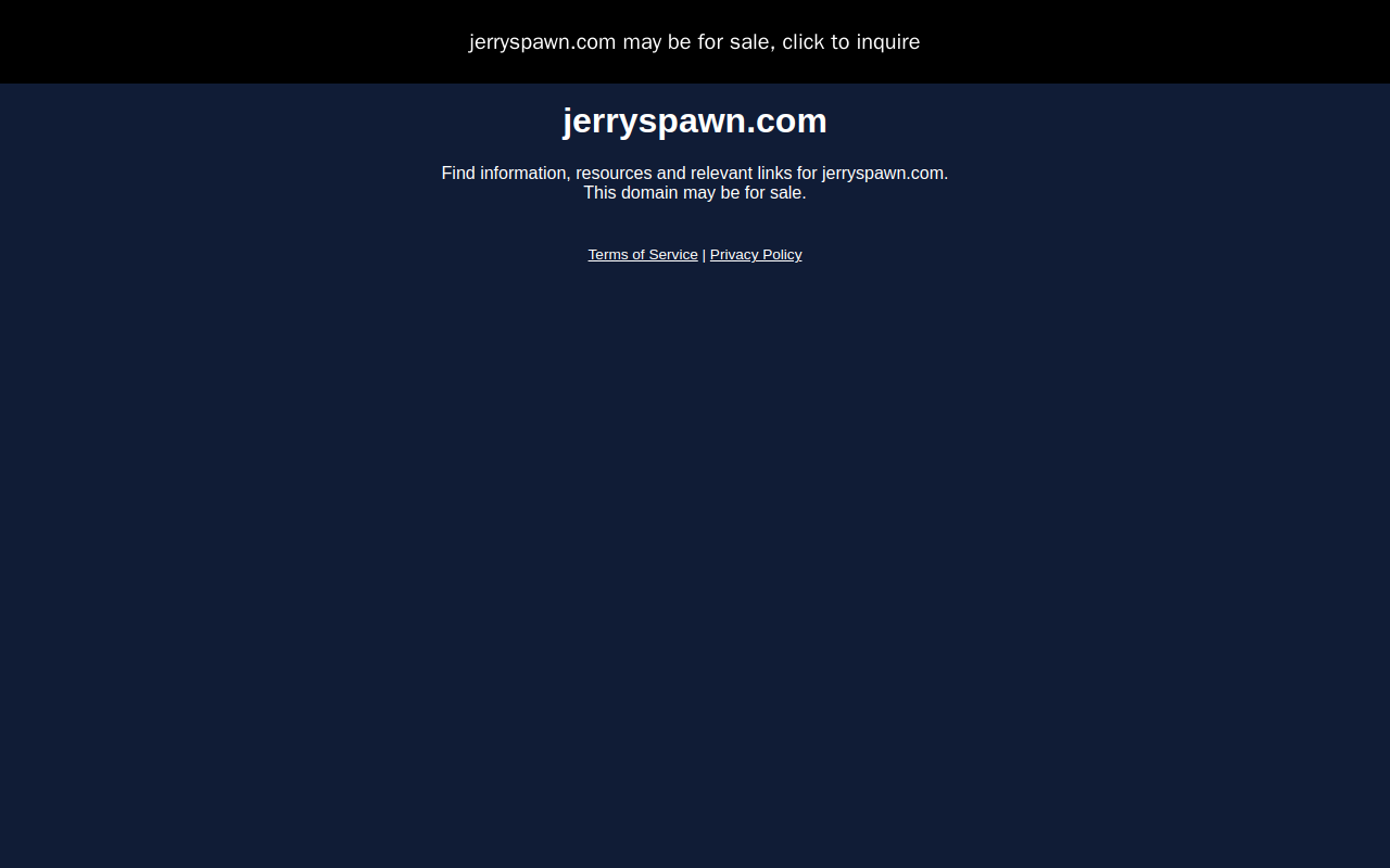 Jerry's Pawn  Shop website preview