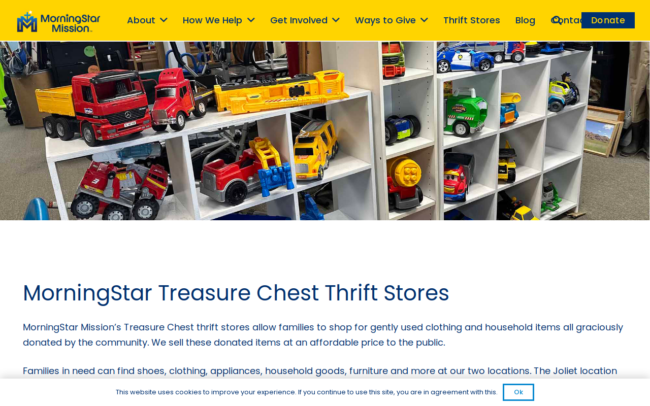 MorningStar's Treasure Chest website preview