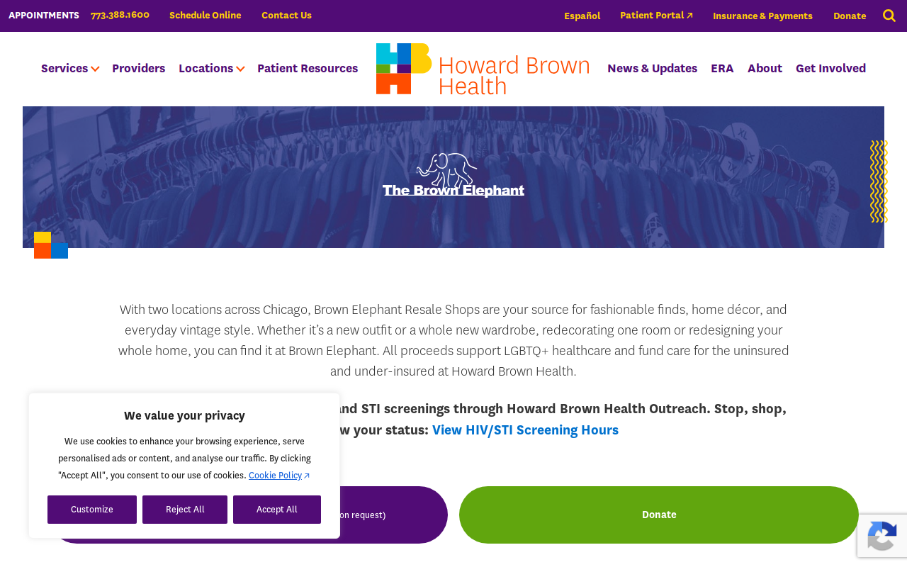 The Brown Elephant – Northalsted website preview