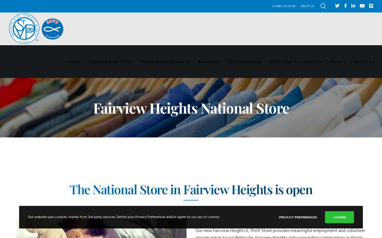 Saint Vincent de Paul Thrift Store website preview