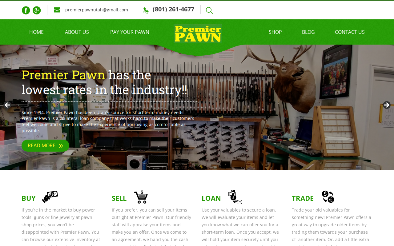 Premier Pawn website preview