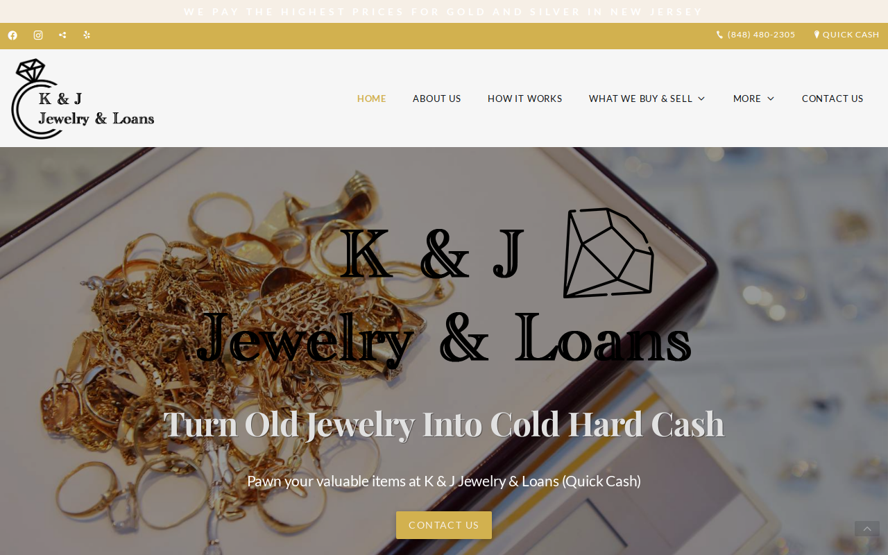 Quick Cash website preview