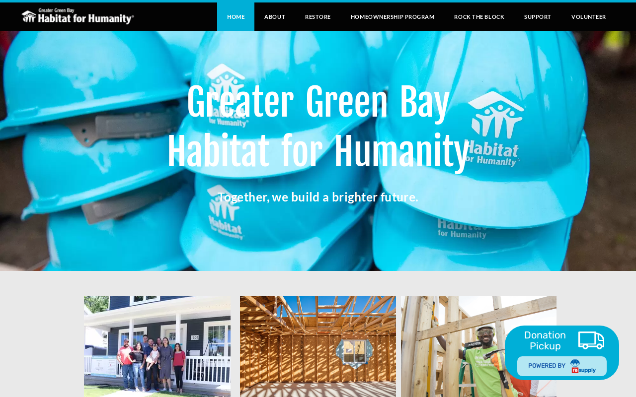 Habitat for Humanity ReStore website preview