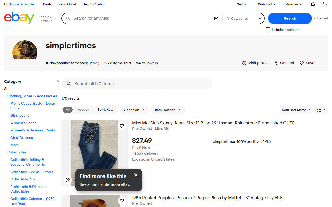 Simpler Times website preview
