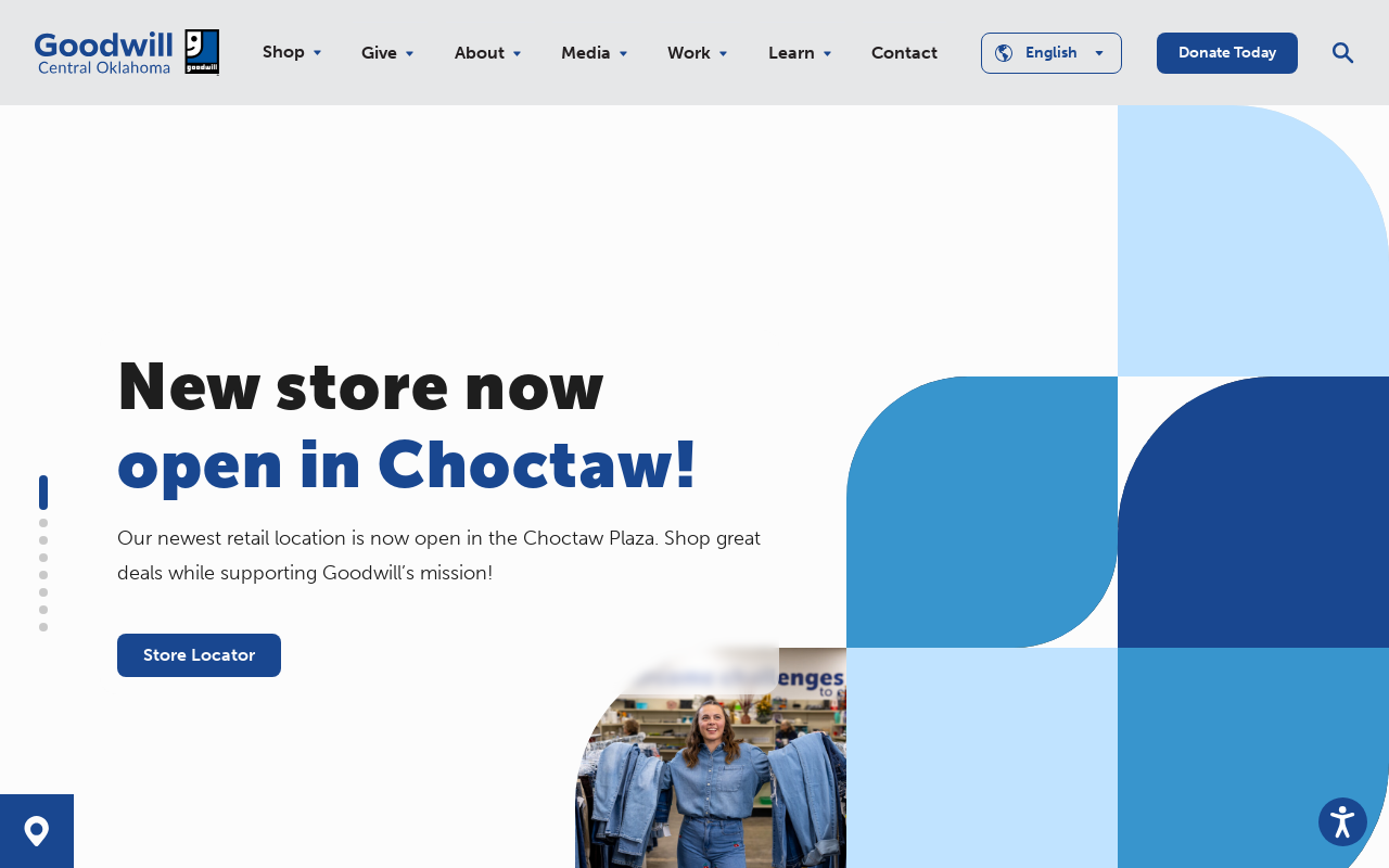 Goodwill Thift Store & Donation Center website preview