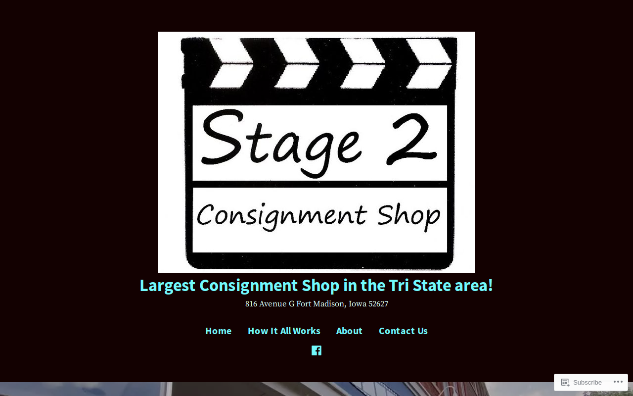 Stage Two website preview