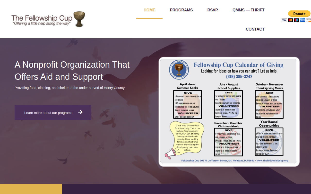 Quarter Maybe More website preview