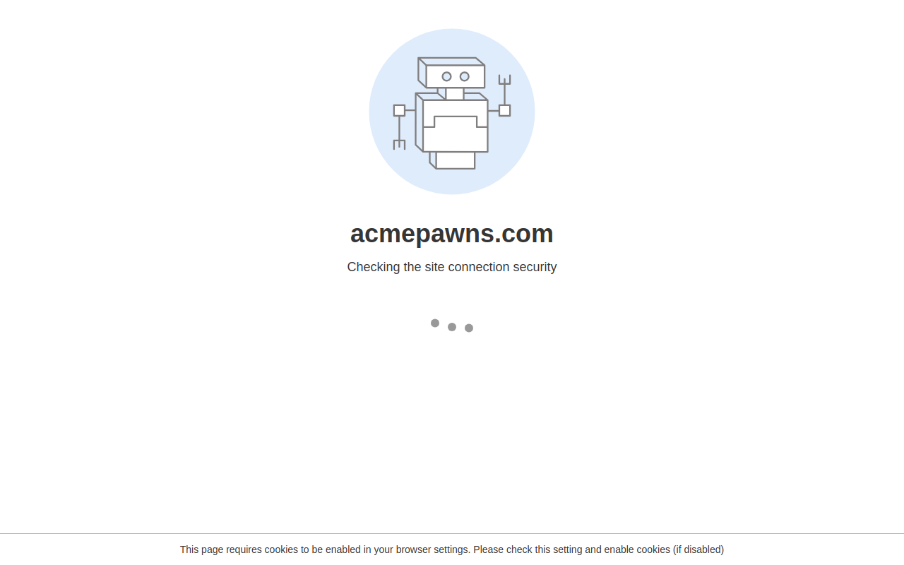 ACME Pawn North website preview