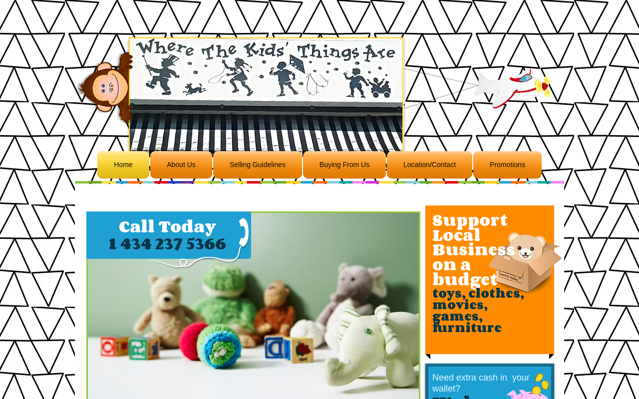 Where the Kids Things Are website preview