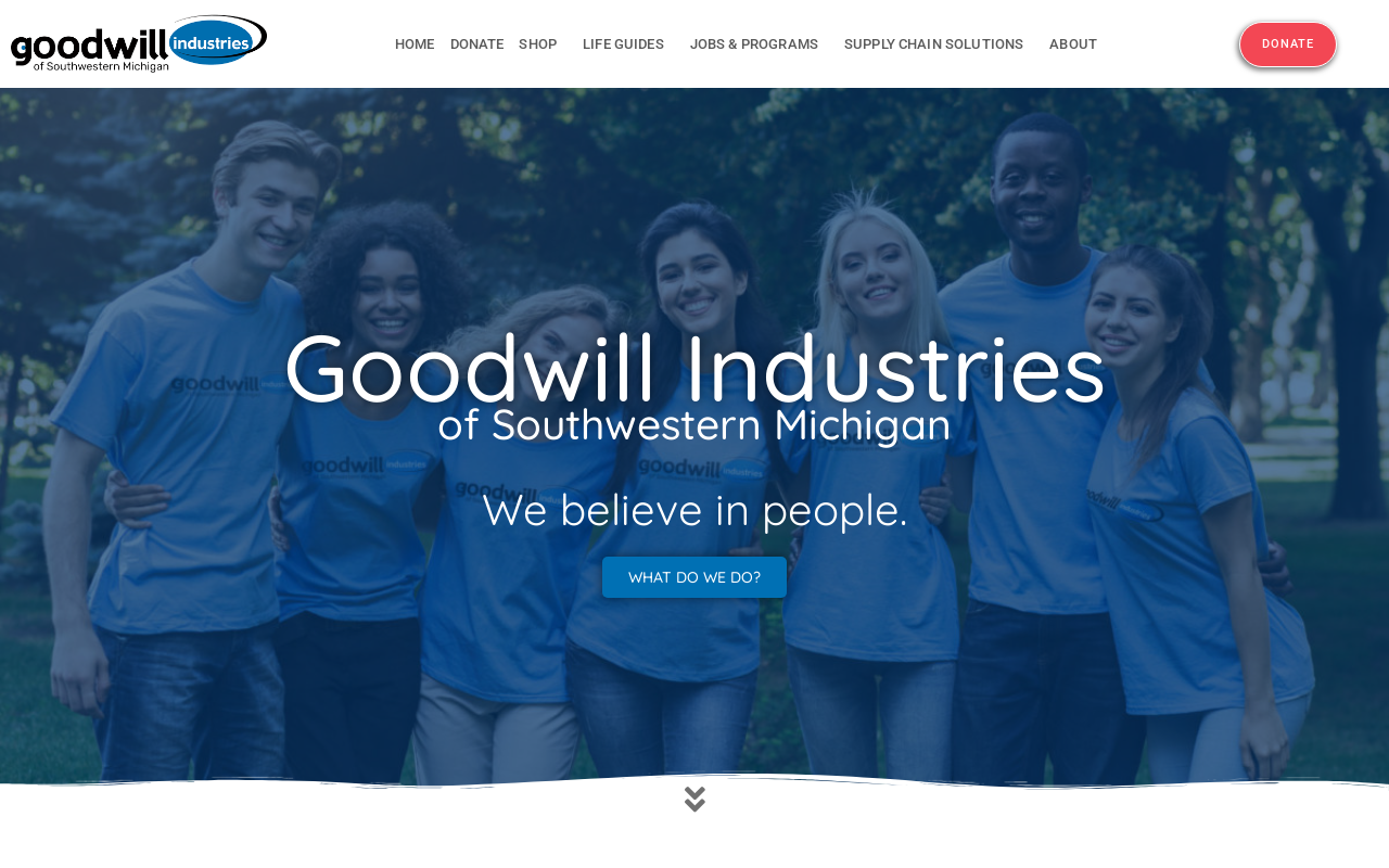 Goodwill Drop Off Center website preview