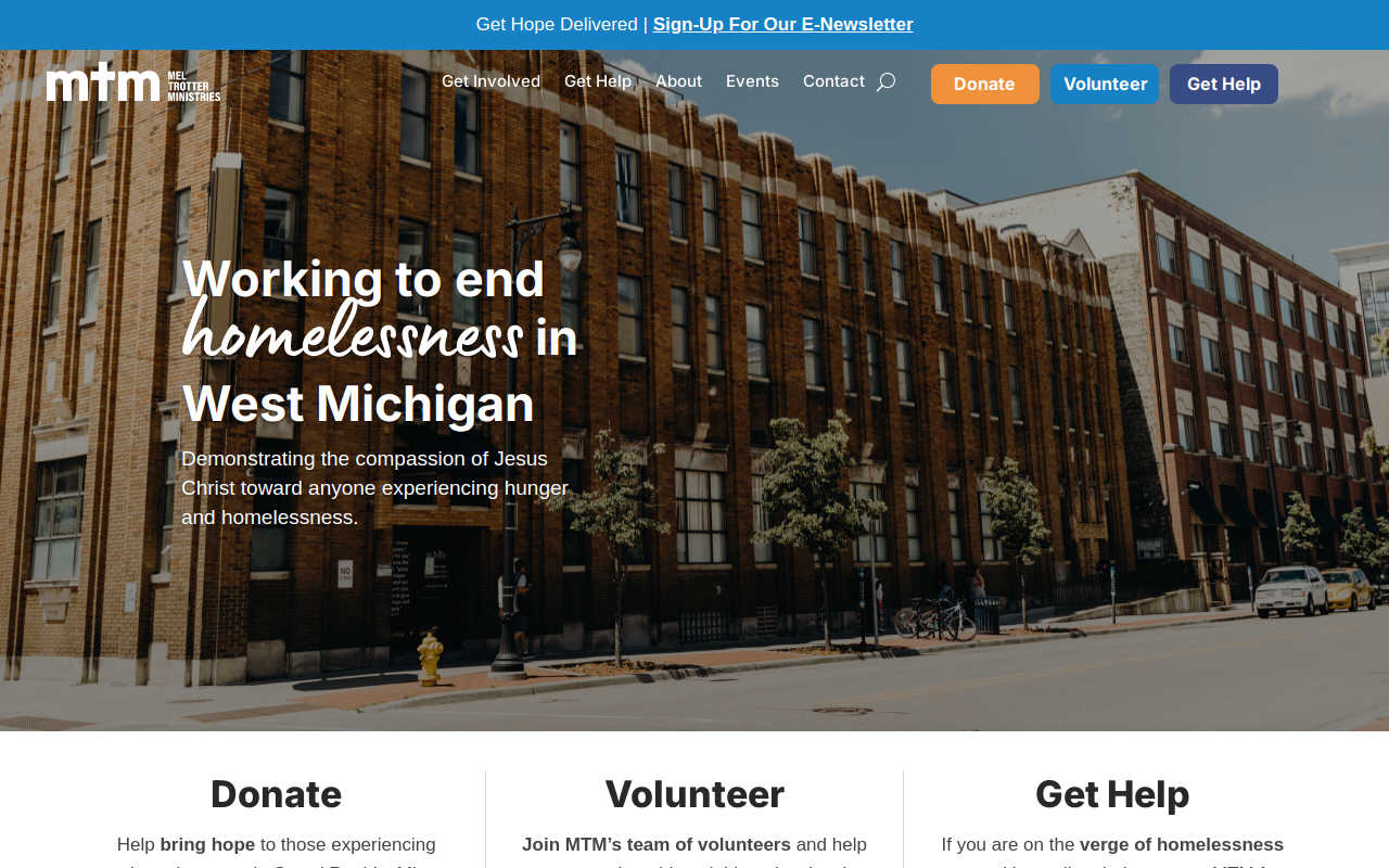 Mel Trotter Thrift Store — Sparta website preview