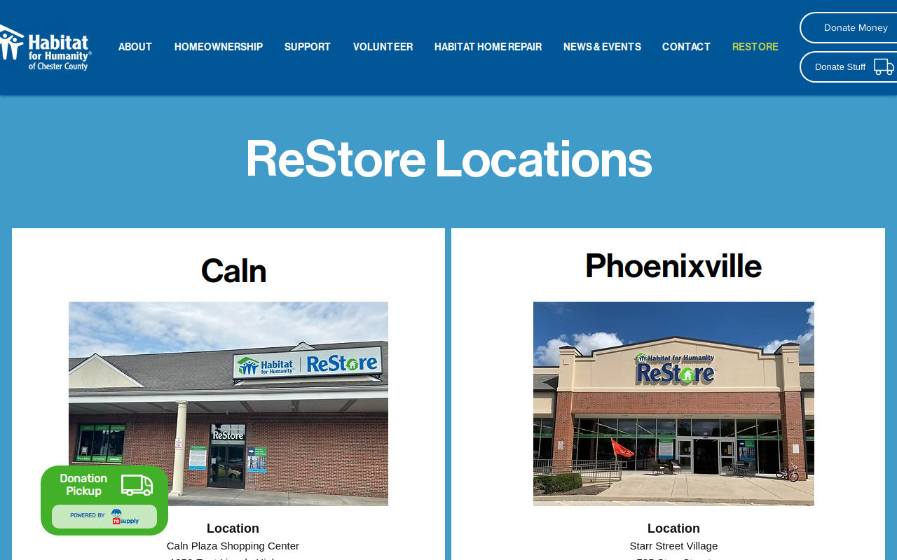 Habitat for Humanity ReStore website preview