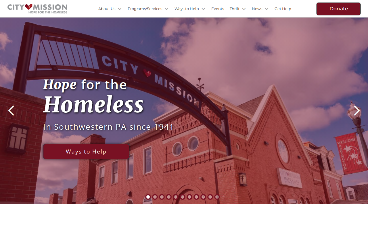 Hidden Treasures website preview