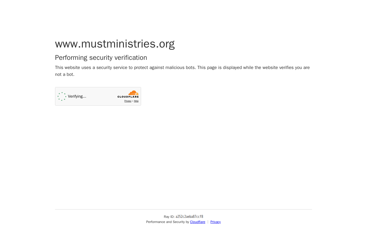 MUST Ministries Marketplace website preview