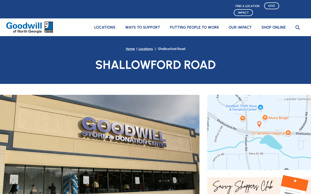 Goodwill Store & Donation Center website preview