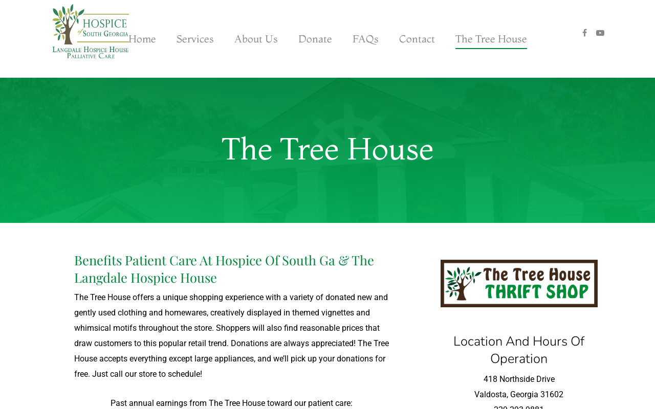The Tree House website preview