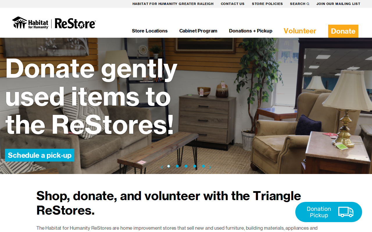 ReStore website preview