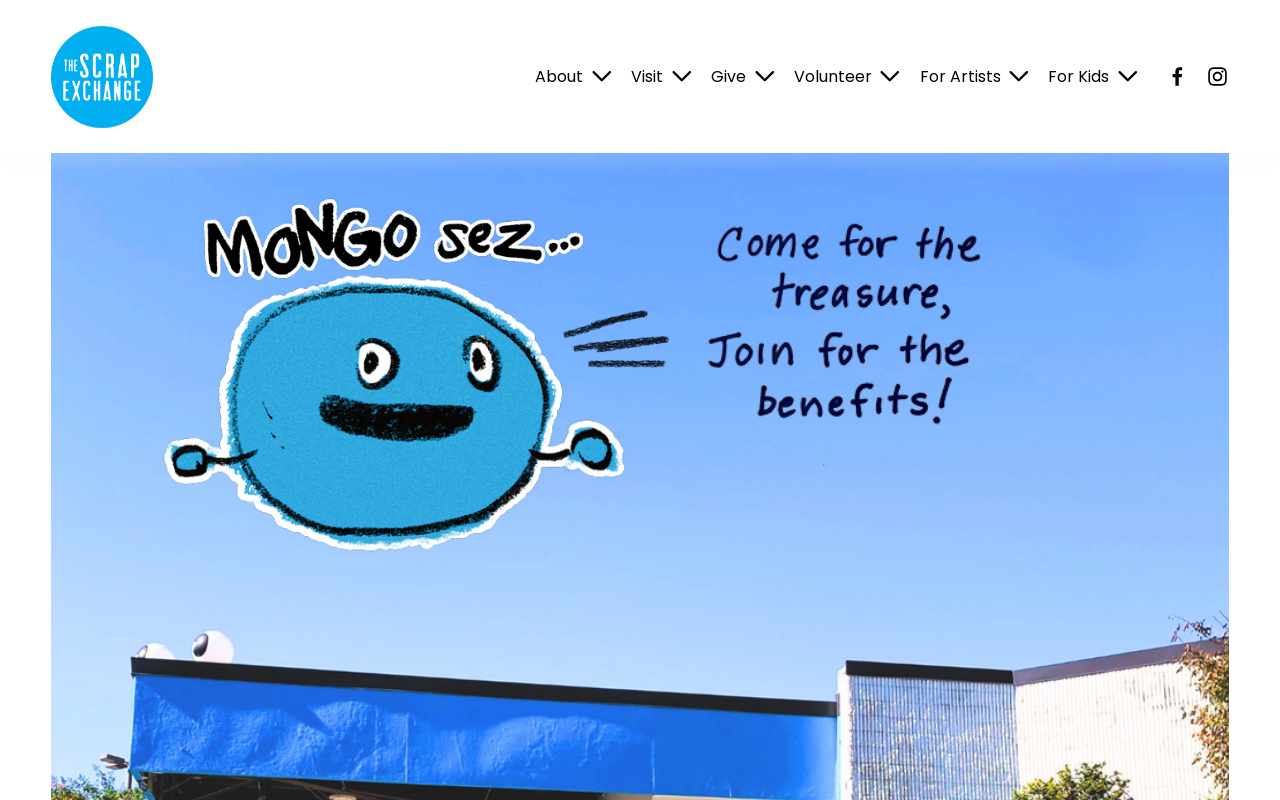 Scrap Exchange Thrift website preview