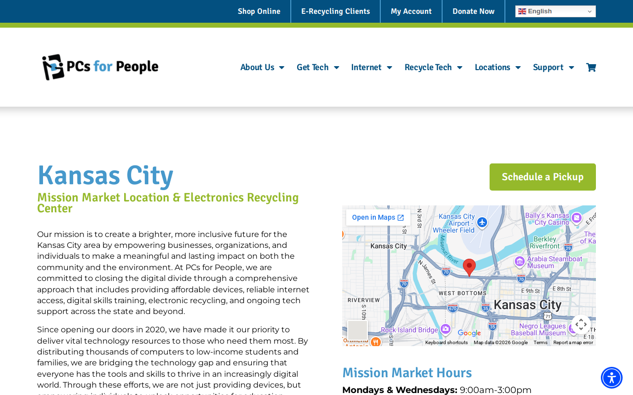 PCs for People website preview