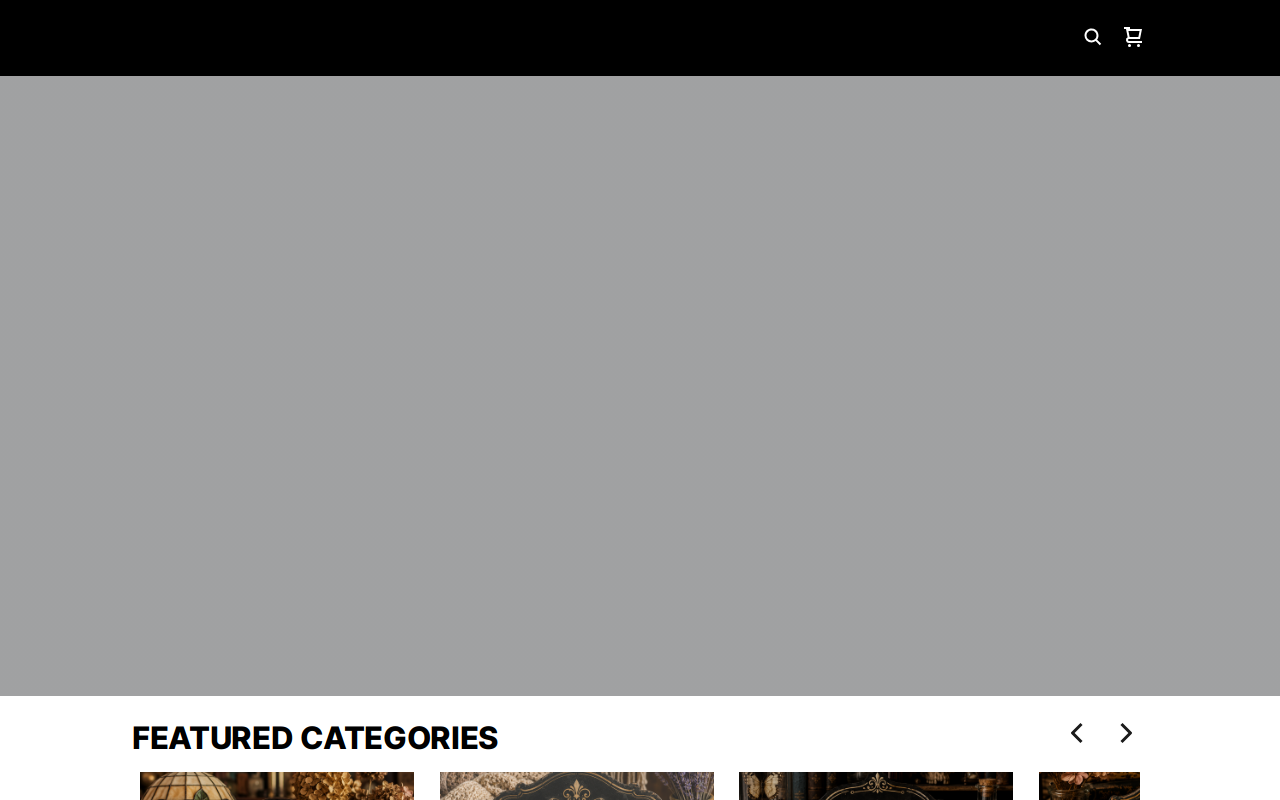 Park Street Curiosity Shop website preview