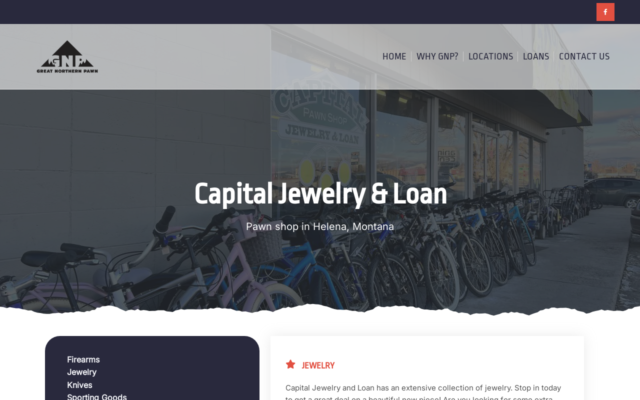 Capital Pawn Jewelry and Loan website preview