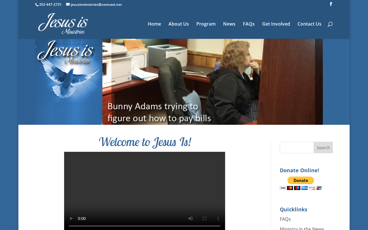 Jesus Is Thrift Store website preview