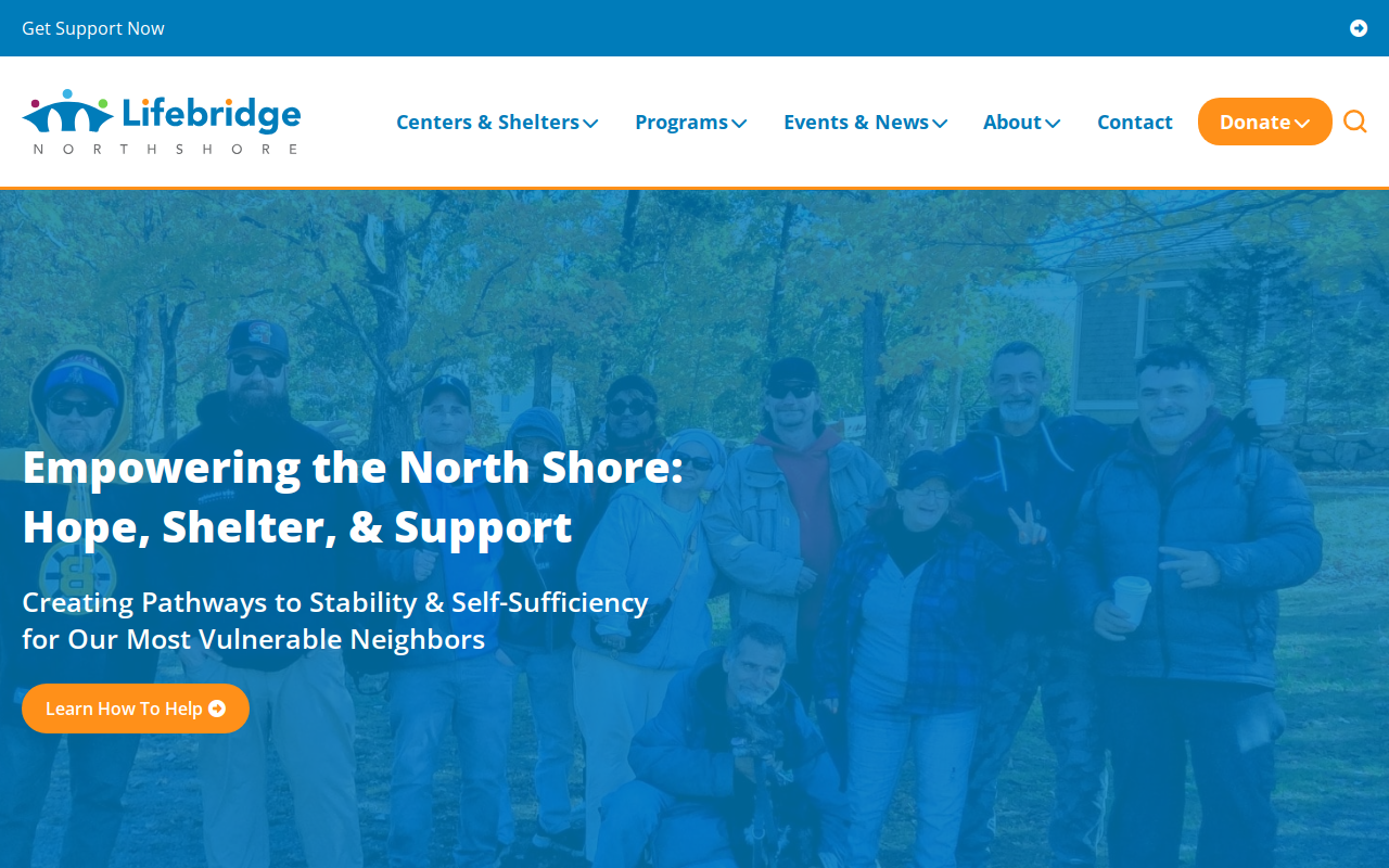 Lifebridge Thrift Store website preview