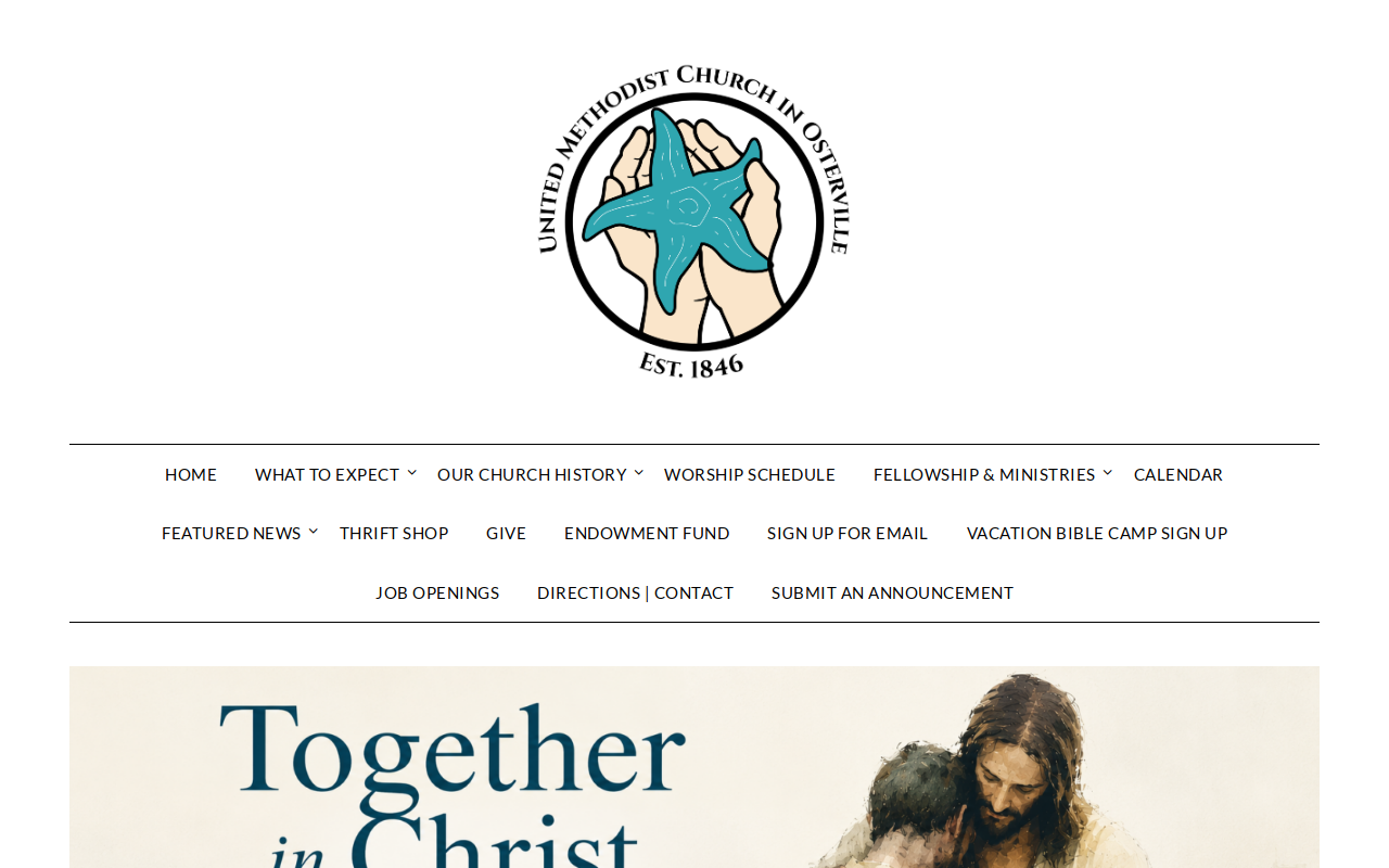 Rainbow's End Thrift Shop website preview