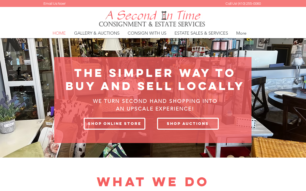 A Second In Time website preview