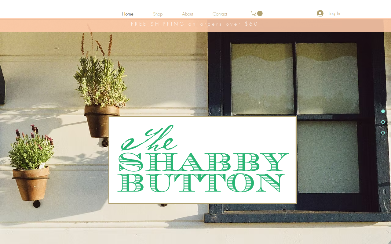 The Shabby Button website preview