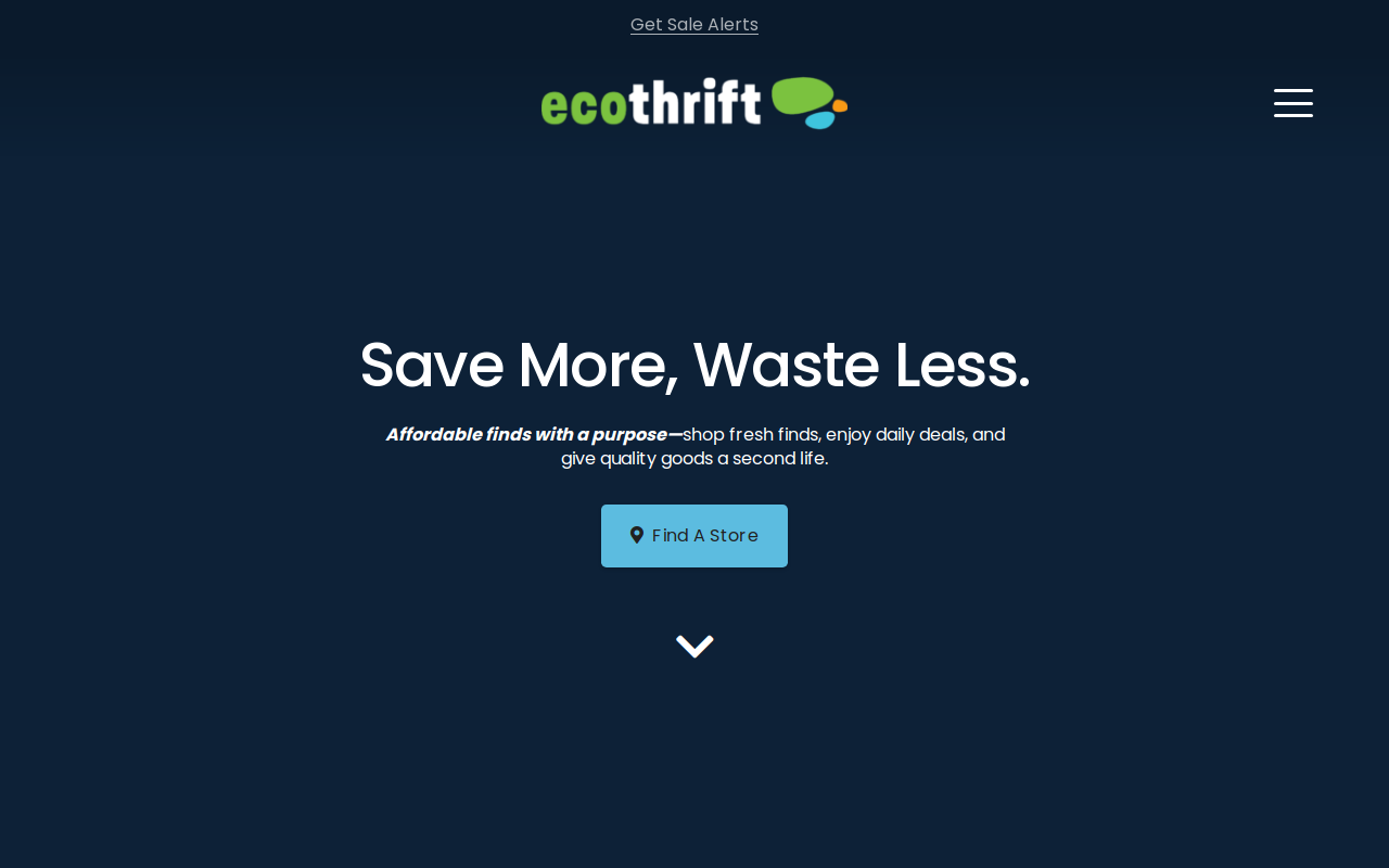 Edgewood Thrift Store website preview
