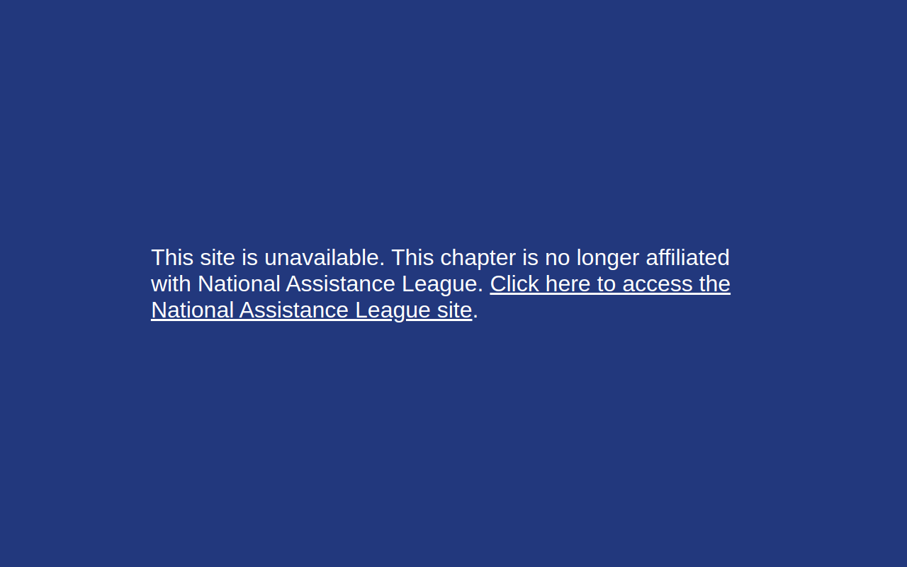 Assistance League of Georgetown Area website preview