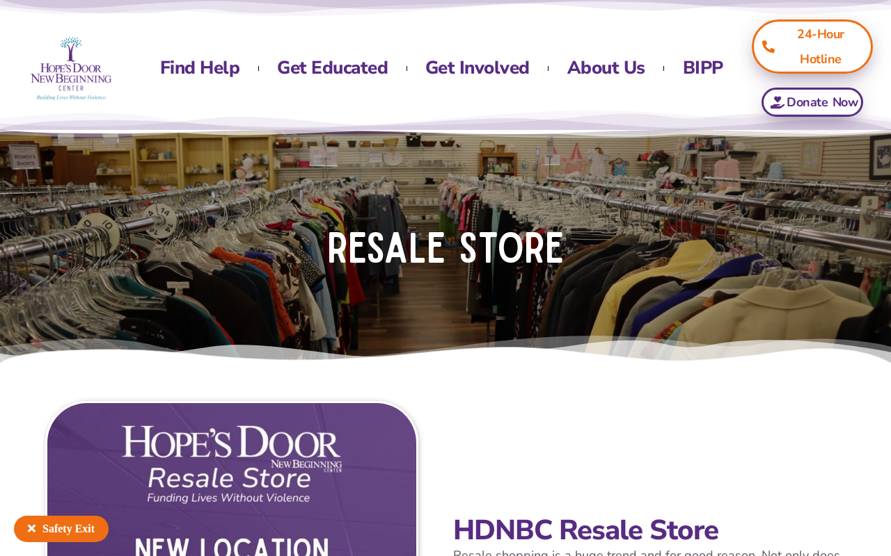 Hope's Door website preview