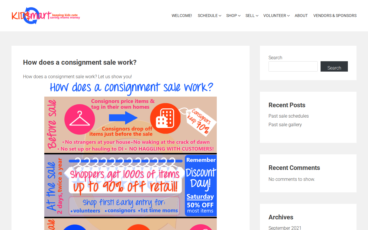 KIDSmart website preview