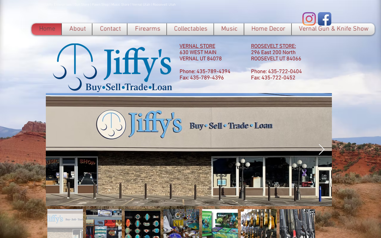 Jiffy's website preview